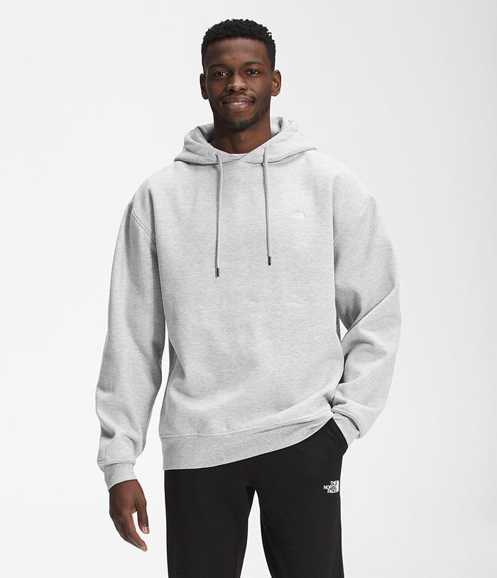 The North Face Mens Hoodie City Standard 672BQCUMS - Light Grey